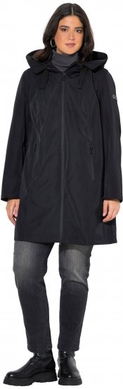 Ulla Popken HYPRAR Waterproof Jacket Black - Jassen - 
