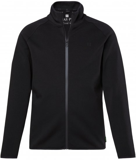 JAY-PI FLEXNAMIC® Golf Sweat Jacket with Zipper Black - Sportkleding & outdoor - Grote Maten Sportkleding Heren