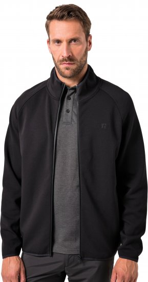 JAY-PI FLEXNAMIC® Golf Sweat Jacket with Zipper Black - Sportkleding & outdoor - Grote Maten Sportkleding Heren