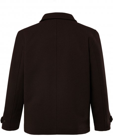 JP1880 Field Jacket Dark Brown - Jassen - Grote Maten Herenjassen
