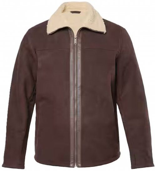 JP1880 Leather Jacket Genuine Lamb Nappa - Jassen - Grote Maten Herenjassen