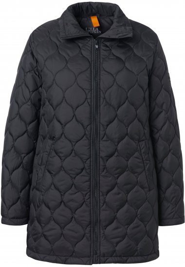 Ulla Popken HYPRAR Water-Repellent Quilted Jacket Black - Jassen - 