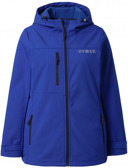 Ulla Popken HYPRAR Softshell Fleece Lined Jacket Capri Blue - Jassen - 