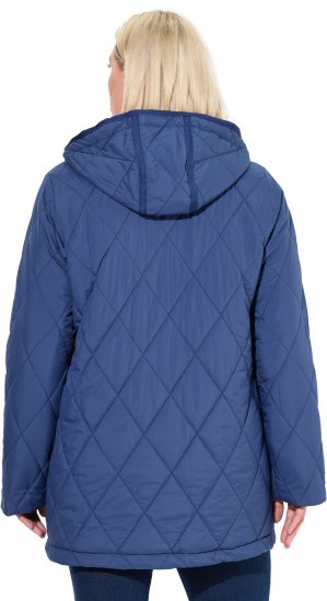 Ulla Popken HYPRAR Quilted Water-Repellent Jacket Medium Blue - Jassen - 