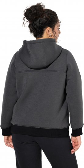 Ulla Popken Water-Repellant Softshell Jacket Black - Jassen - 