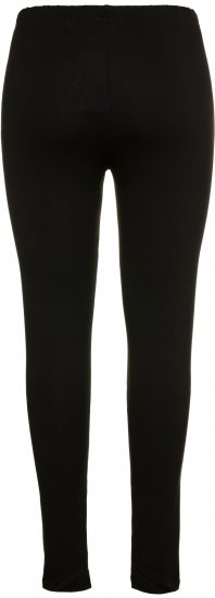 Ulla Popken Viscose Spandex Leggings Black - Jeans & Broeken in Grote Maten – Plus Size - 