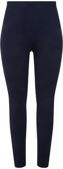 Ulla Popken Viscose Spandex Leggings Night Blue - Jeans & Broeken in Grote Maten – Plus Size - 