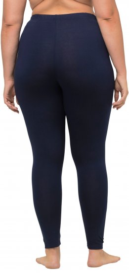 Ulla Popken Viscose Spandex Leggings Night Blue - Jeans & Broeken in Grote Maten – Plus Size - 