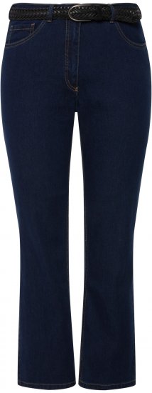 Ulla Popken Regular Fit Mandy Stretch Jeans Blue Denim - Jeans & Broeken in Grote Maten – Plus Size - 