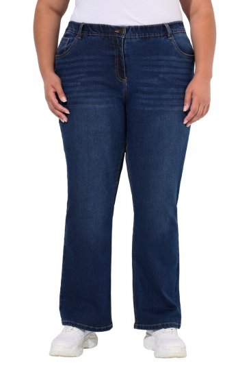Ulla Popken Marie Fit Bootcut Stretch Jeans Blue Denim - Ulla Popken - Ulla Popken Plusmode voor Dames