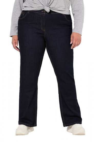 Ulla Popken Marie Fit Bootcut Stretch Jeans Dark Blue Denim - Ulla Popken - Ulla Popken Plusmode voor Dames