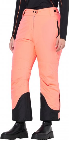 Ulla Popken HYPRAR Triple Function Ski Pants Neon Pink - Jeans & Broeken in Grote Maten – Plus Size - 