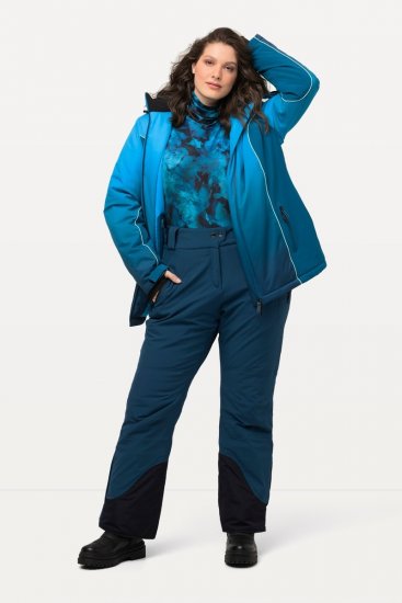 Ulla Popken HYPRAR Triple Function Ski Pants Teal - Skikleding - 