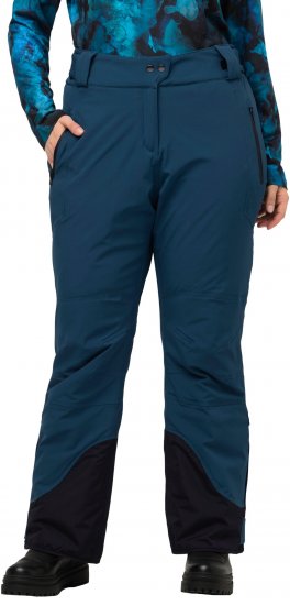 Ulla Popken HYPRAR Triple Function Ski Pants Teal - Jeans & Broeken in Grote Maten – Plus Size - 