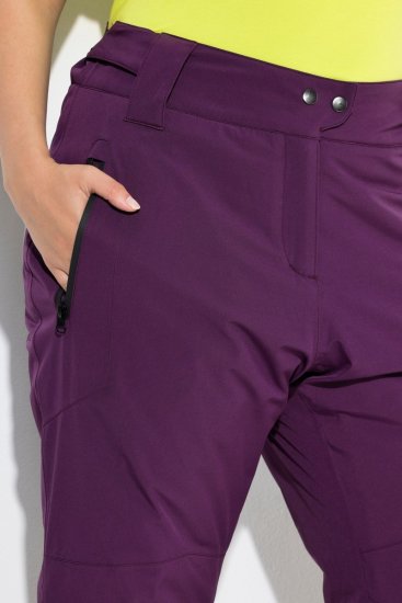 Ulla Popken HYPRAR Triple Function Ski Pants Grape Red - Skikleding - 