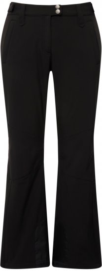 Ulla Popken Water Repellent Softshell Pants Black - Jeans & Broeken in Grote Maten – Plus Size - 