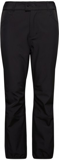 Ulla Popken Softshell Triple Function Fleece Lined Pants Black - Jeans & Broeken in Grote Maten – Plus Size - 