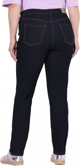 Ulla Popken Stretch Fit Jeans Dark Blue Denim - Jeans & Broeken in Grote Maten – Plus Size - 