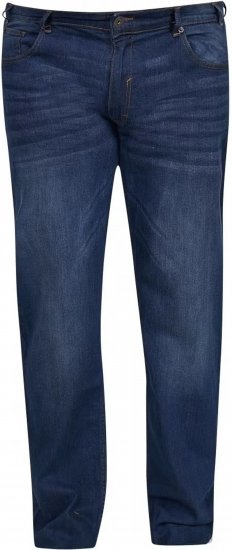 North Latitude 01136 Mick Elastic Jeans Blue - Jeans & broeken - Jeans & Broeken Grote Maten Heren