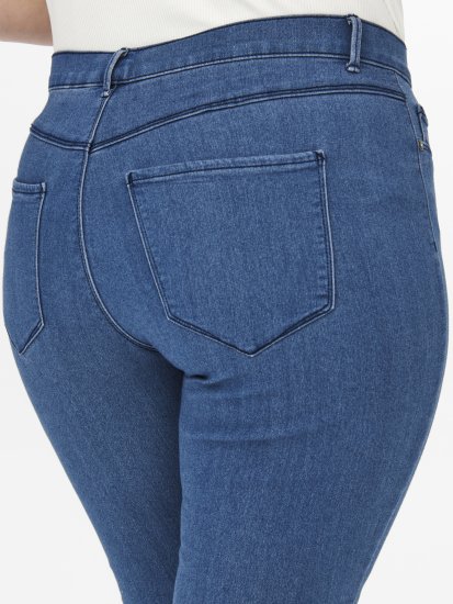 Only Carmakoma Thunder Life Skinny Fit Jeans Blue - Skinny - 