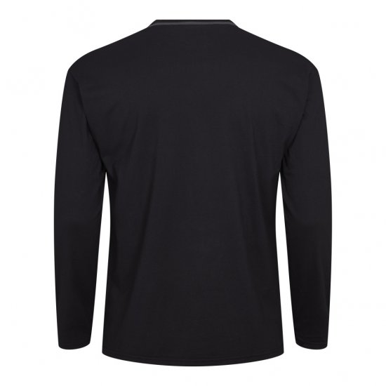 North Latitude Py Jersey O-Neck Long Sleeve Black - Ondergoed & zwem - Grote Maten Ondergoed Heren