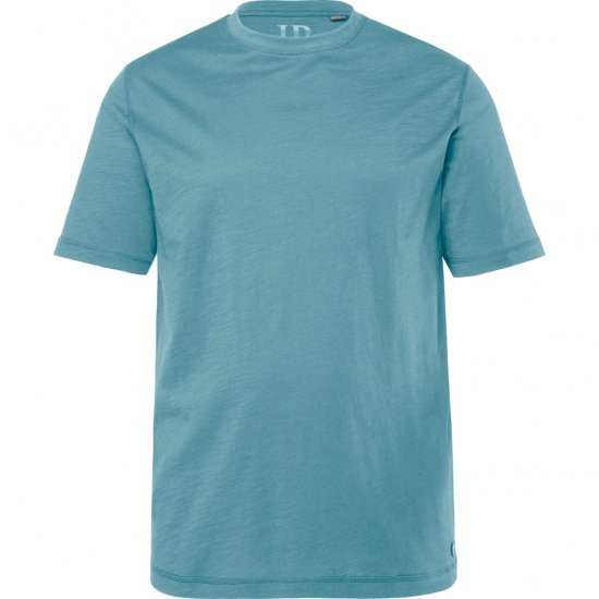 JP1880 T-Shirt Short Sleeve Soft Jersey Turquoise - T-shirts - Grote Maten T-shirts Heren