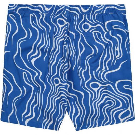 JP1880 Bermuda Shorts All-over Print Royal Blue - Shorts - Grote Maten Korte Broeken Heren