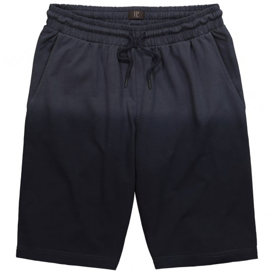 JP1880 Bermuda Sweatshorts DipDye Navy Blue - Joggingbroeken & shorts - Joggingbroeken & Shorts Heren Grote Maten