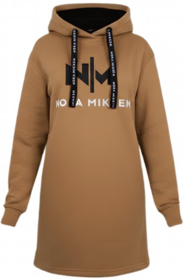 Nora Mikken KADRI Long Hoodie Camel - Sweaters & hoodies - 
