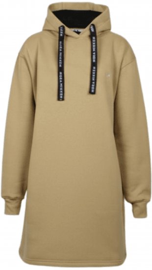 Nora Mikken KRISTINA Long Hoodie Camel - Sweaters & hoodies - 