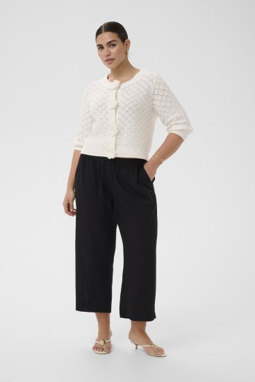 Kaffe Curve Kathrina Pullover White - Gebreide truien - 