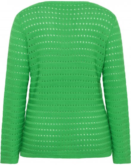 Kaffe Curve Metty Pullover Bright Green - Gebreide truien - 