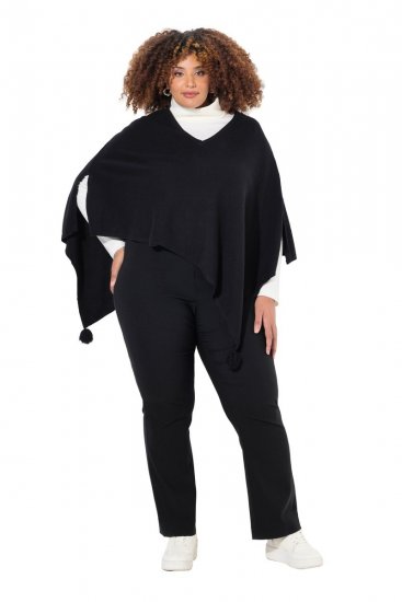 Ulla Popken Basic Long Sleeve Slim Fit Turtleneck Natural - Sweaters & hoodies - Warme Sweaters, Hoodies & Truien