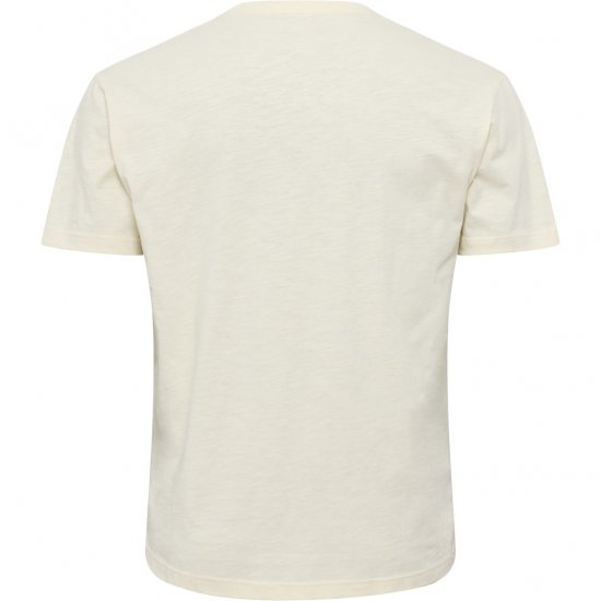 North Latitude T-shirt Printed Short Sleeve Off-White - T-shirts - Grote Maten T-shirts Heren
