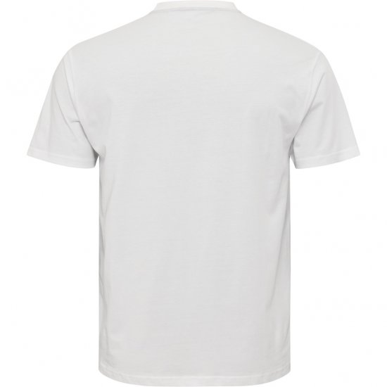 North Latitude T-Shirt Coca-Cola White - T-shirts - Grote Maten T-shirts Heren