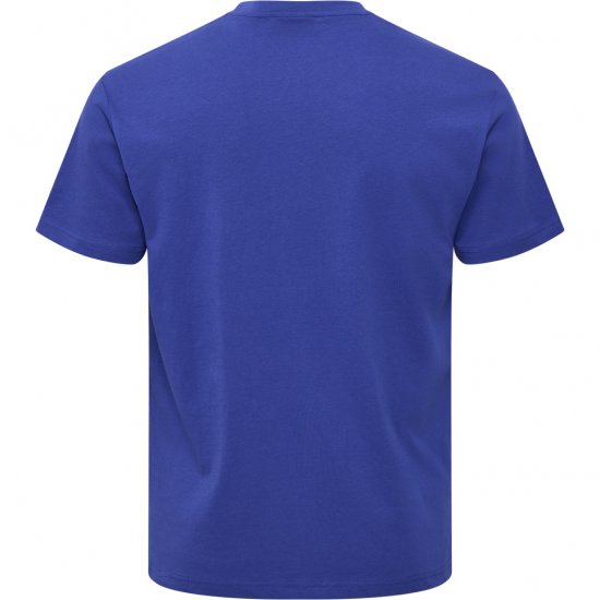 North Latitude T-shirt Motorcycle Blue - T-shirts - Grote Maten T-shirts Heren