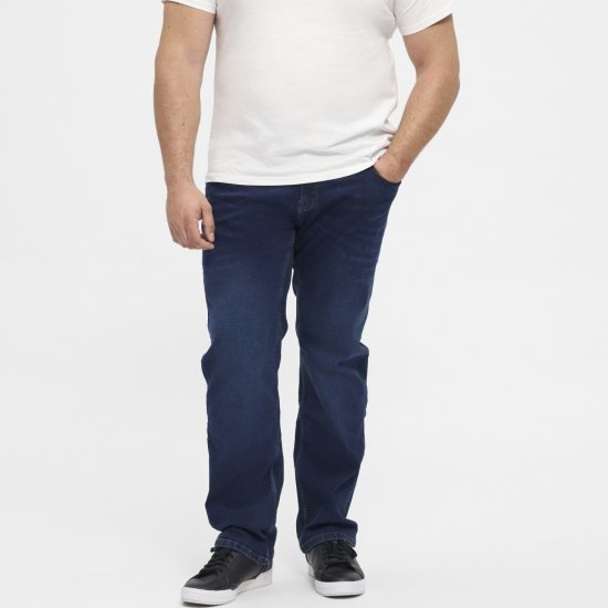 North Latitude Jeans Ringo Blue Used Wash - Jeans & broeken - Jeans & Broeken Grote Maten Heren