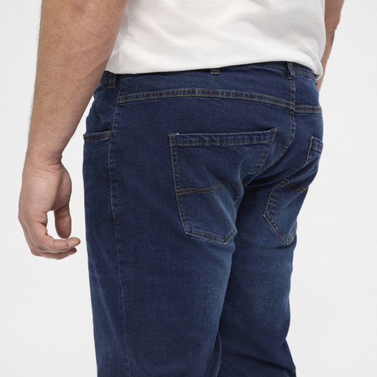 North Latitude Jeans Ringo Blue Used Wash - Jeans & broeken - Jeans & Broeken Grote Maten Heren