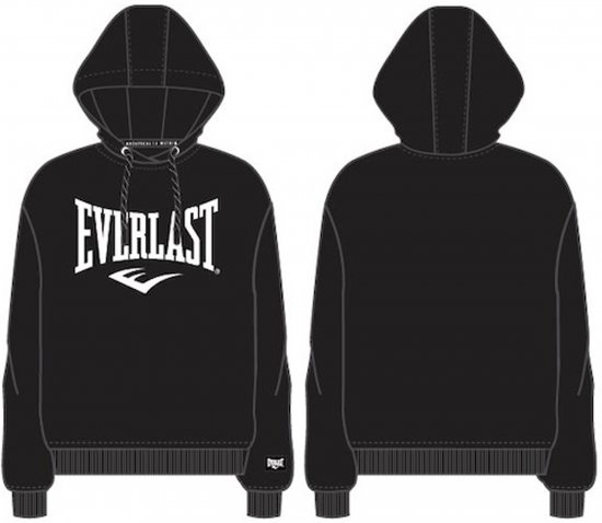 North Latitude Everlast Hoodie Black - Sweaters & hoodies - Sweaters & Hoodies Grote Maten Heren