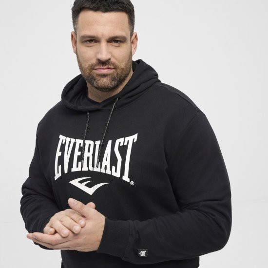 North Latitude Everlast Hoodie Black - Sweaters & hoodies - Sweaters & Hoodies Grote Maten Heren