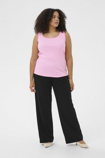 Kaffe Curve Pheolo Pants Black - Stoffen broeken - 