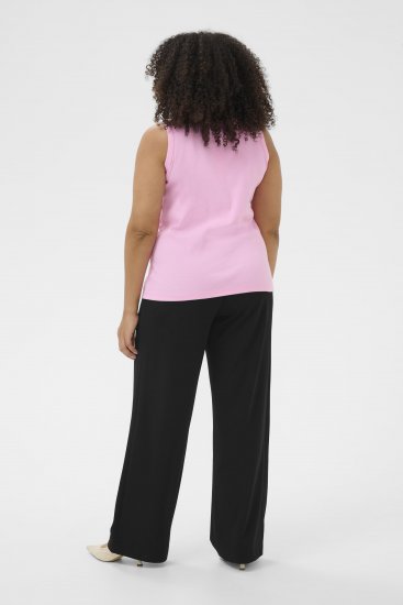Kaffe Curve Pheolo Pants Black - Stoffen broeken - 