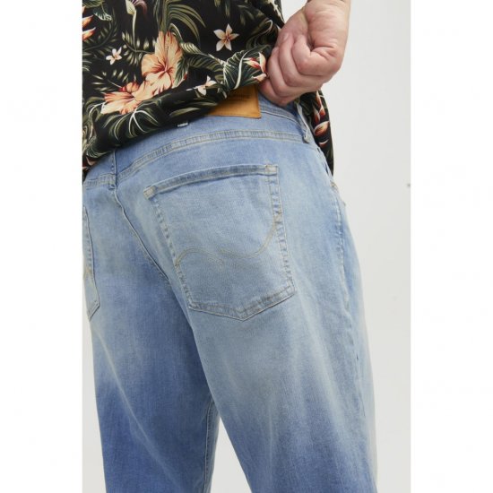 Jack & Jones MIKE ORIGINAL GE 314 Blue Denim - Jeans & broeken - Jeans & Broeken Grote Maten Heren