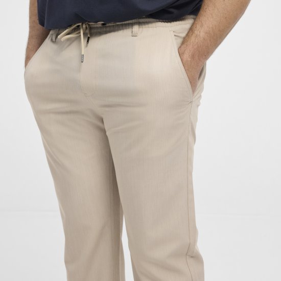 North Latitude 51143 Dress Pants Jog Style Beige - Jeans & broeken - Jeans & Broeken Grote Maten Heren