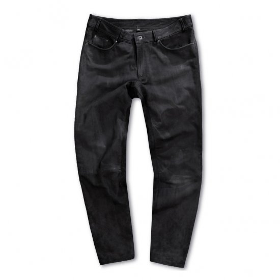 JP1880 Leather Pants Regular Fit Buffalo Nubuck Dark Brown - Jeans & Broeken - Jeans & Broeken Grote Maten Heren
