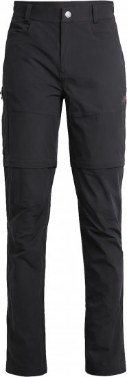 Dobsom Nebraska Broek met Afritsbare Pijpen Zwart - Sportkleding & outdoor - Grote Maten Sportkleding Heren