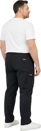 Dobsom Nebraska Broek met Afritsbare Pijpen Zwart - Sportkleding & outdoor - Grote Maten Sportkleding Heren