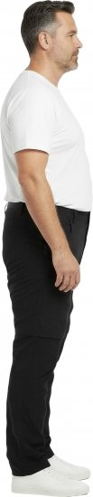 Dobsom Nebraska Broek met Afritsbare Pijpen Zwart - Sportkleding & outdoor - Grote Maten Sportkleding Heren