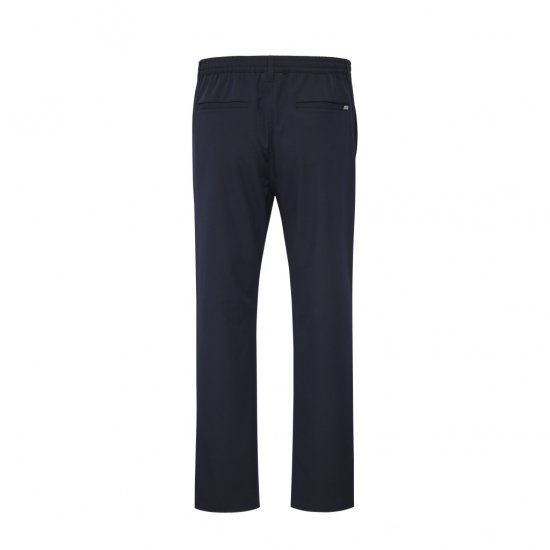 North Latitude Dress Pants Elastic Waist Navy Blue - Broeken - Grote Maten Broeken Heren
