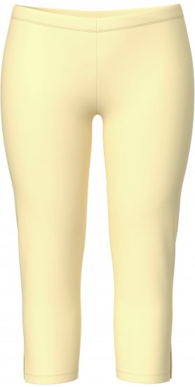 Ulla Popken Basic Stretch Knit Capris Orange - Jeans & Broeken in Grote Maten – Plus Size - 